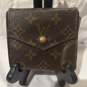 ⭐ Vintage Louis Vuitton Monogram Portefeiulle Elise Trifold Wallet